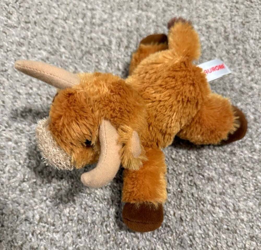 Aurora Highland Cow Plush Stuffed Animal Toy